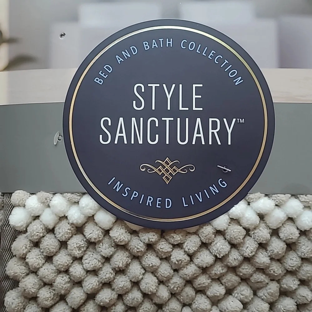Style Sanctuary 2pc Bath Rug Set